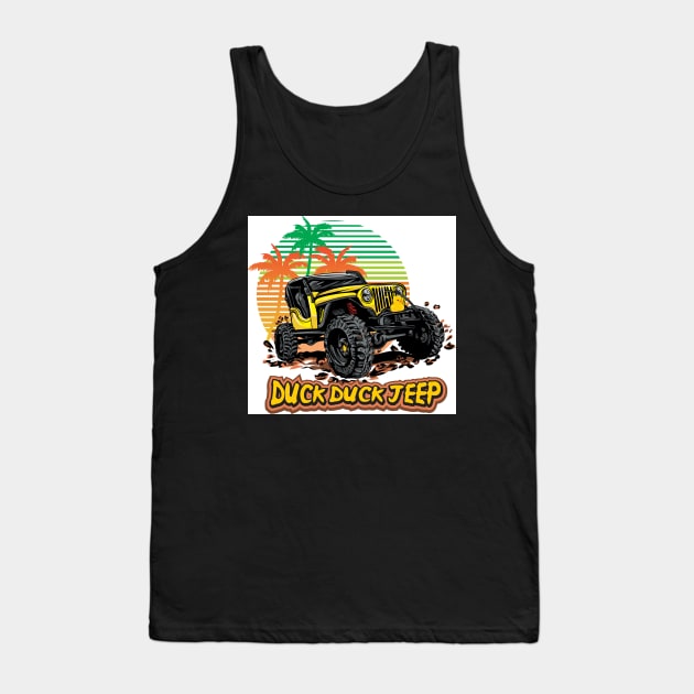 Duck Duck Jeep Tank Top by Duck Duck Jeep